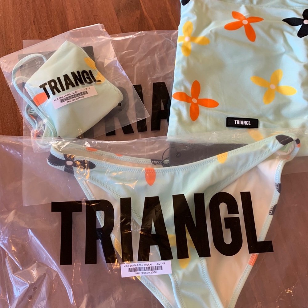 Triangl Mica style suit- Santa Rosa Floral